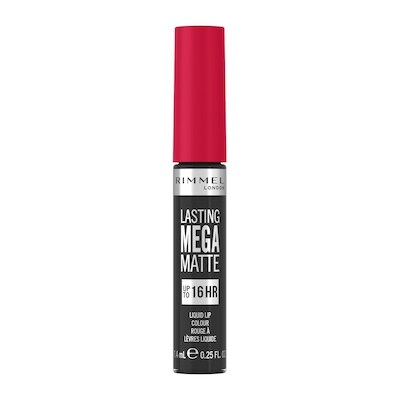 Rimmel London Lasting mega matte pitch black - 840 1 ea, 8,79 $/1ch
