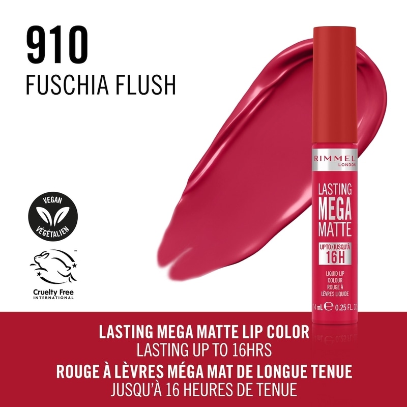 Lasting Mega Matte Fuschia Flush - 910