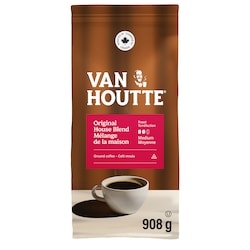 Van Houtte Original House Blend, Medium Roast, Ground Coffee 908 g, $2.53/100g