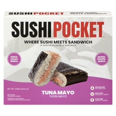 Sushi Pocket Tuna Mayo 528 g, $2.08/100g