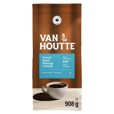 Van Houtte Café moulu de café mélange français, torréfaction foncée 908 g, 2,20 $/100g