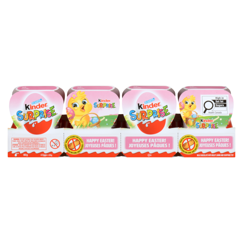 Surprise, Milk Chocolate Eggs with Toys