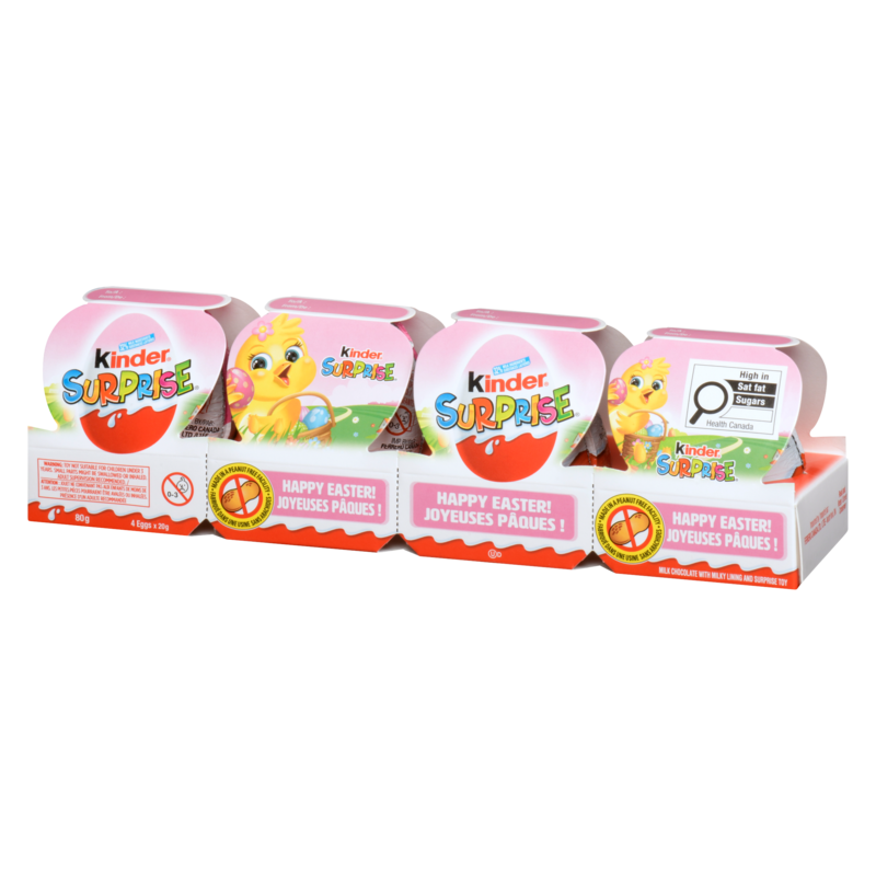 Surprise, Milk Chocolate Eggs with Toys