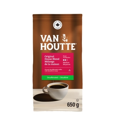 Van Houtte Original House Blend, Medium Roast, Decaf, Ground Coffee 650 g, $5.54/100g