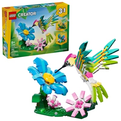 LEGO Creator Les Animaux Sauvages : Le Colibri Coloré, Décoration 31384 1 ea, 40,00 $/1ch