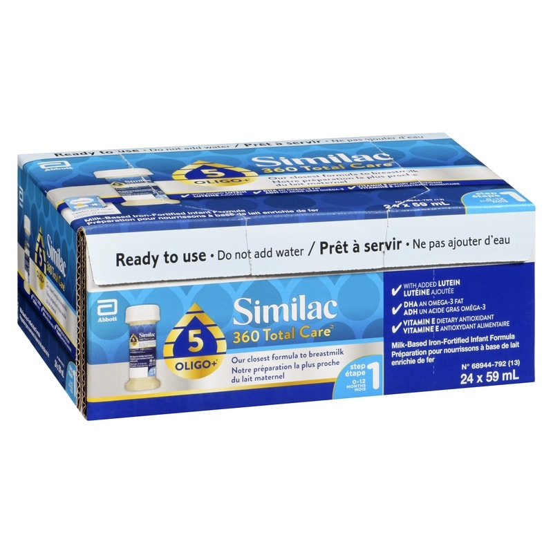 360 Total Care Milk-Based Iron-Fortified Infant Formula Step 1 0-12 Months