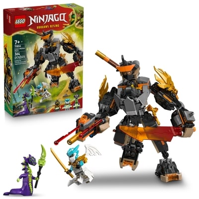 LEGO NINJAGO Cole’s Mission Mech & Dragon Zane 71854 1 ea, $45.00/1ea