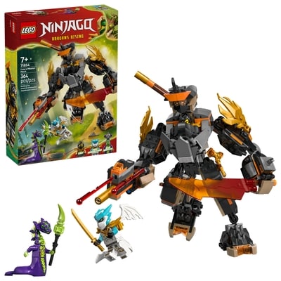 LEGO NINJAGO Cole’s Mission Mech & Dragon Zane 71854 1 ea, $42.00/1ea
