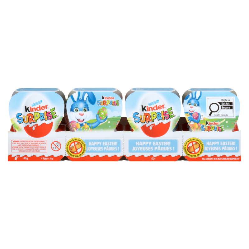 Surprise, Milk Chocolate Eggs with Toys