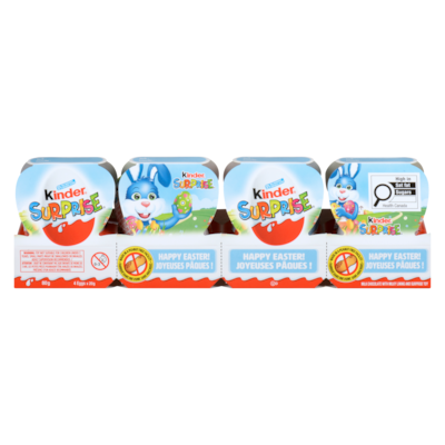 Kinder Surprise, Milk Chocolate Eggs with Toys 80 g, $10.00/100g