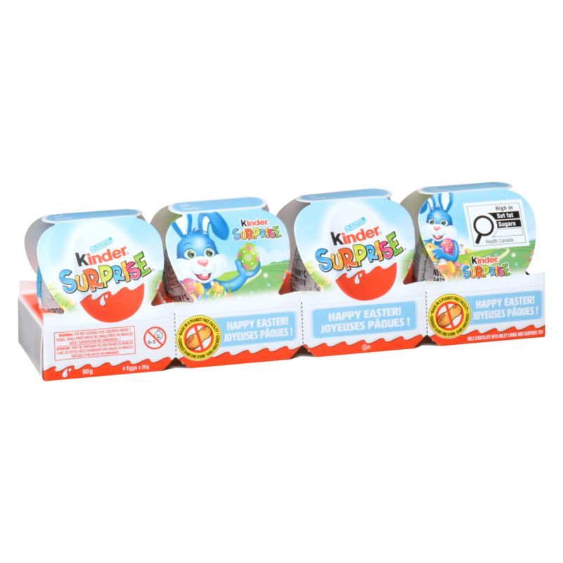 Surprise, Milk Chocolate Eggs with Toys