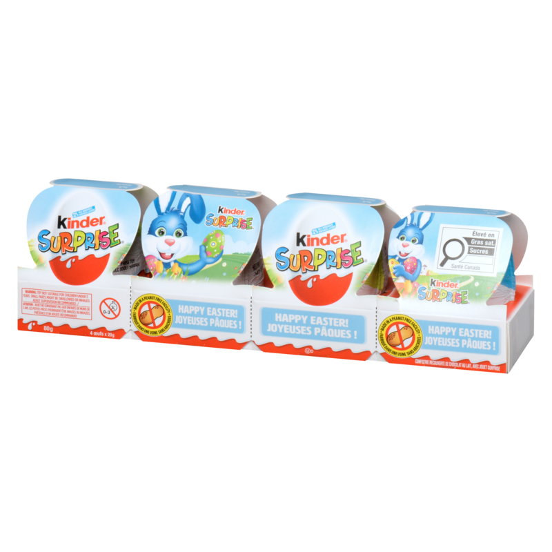 Surprise, Milk Chocolate Eggs with Toys