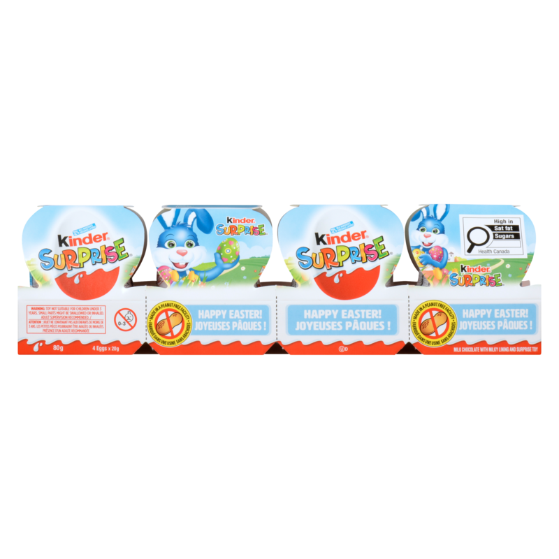 Surprise, Milk Chocolate Eggs with Toys