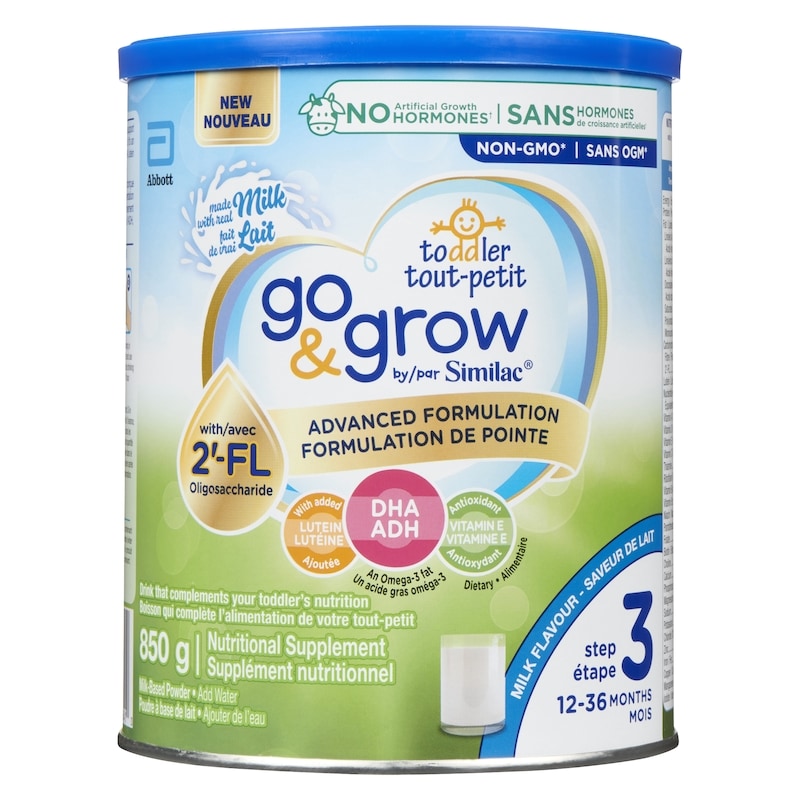 Milk-Based Powder Toddler Advanced Formulation Milk Flavour Step 3 12-36 Months