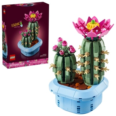 LEGO Botanicals Flowering Cactus Building Toy 11509 1 ea, $45.00/1ea