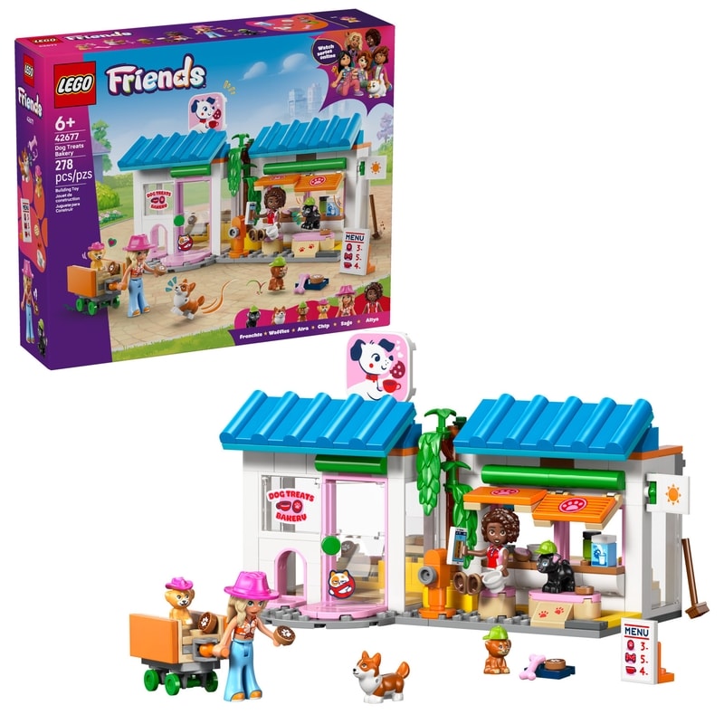 LEGO Friends Dog Treats Bakery Building Toy 42677 - 1 ea