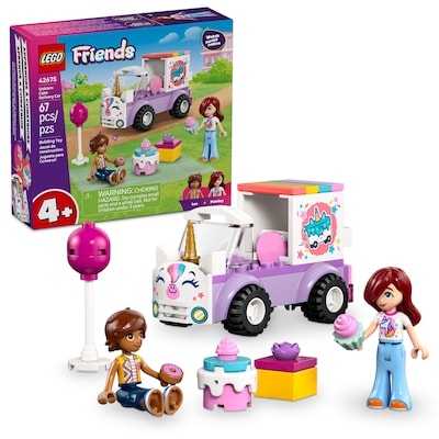 LEGO Friends Unicorn Cake Delivery Car Toy 42675 1 ea, $14.00/1ea