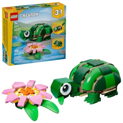LEGO Creator 3 en 1 La Tortue avec un Nénuphar 31377 1 ea, 13,00 $/1ch