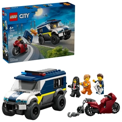 LEGO City Police Prisoner Transport Van 60479 1 ea, $25.00/1ea
