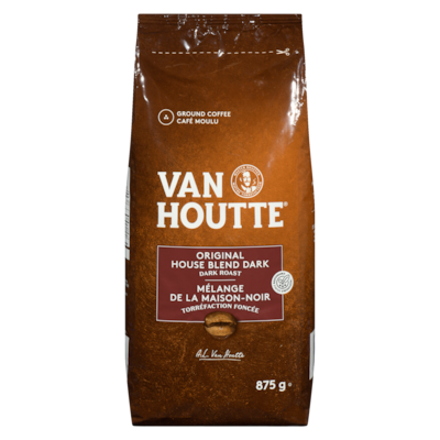 Van Houtte Café moulu mélange de la maison-noir torréfaction foncée 875 g, 3,77 $/100g
