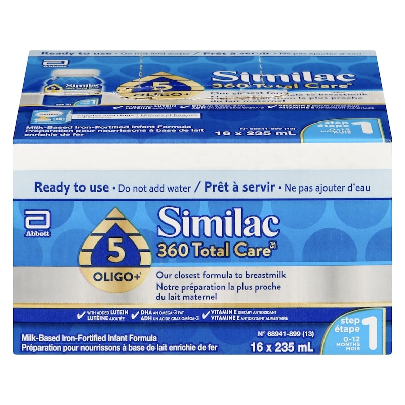 360 Total Care Milk-Based Iron-Fortified Infant Formula Step 1 0-12 Months