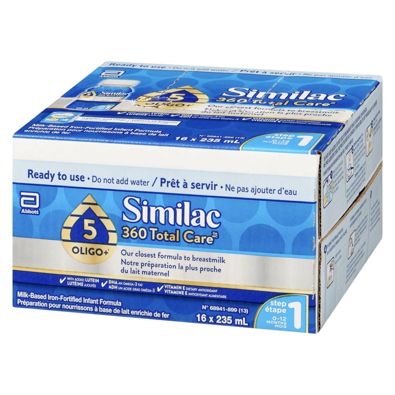 360 Total Care Milk-Based Iron-Fortified Infant Formula Step 1 0-12 Months