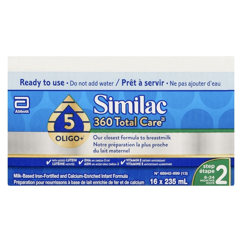 360 Total Care Milk-Based Iron-Fortified And Calcium-Enriched Infant Formula Step 2 6-24 Months
