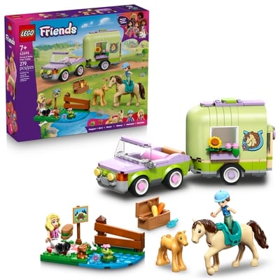 LEGO Friends Horse & Baby Foal Trailer 42695 1 ea, $40.00/1ea