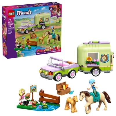 LEGO Friends Horse & Baby Foal Trailer 42695 1 ea, $40.00/1ea