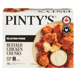Pinty's Buffalo Chicken Chunks Gluten-Free Ranch 730 g, $2.60/100g