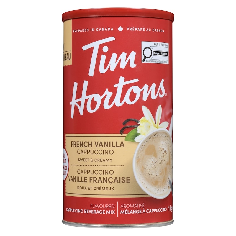 Cappuccino Beverage Mix French Vanilla Cappuccino Flavoured Value Format