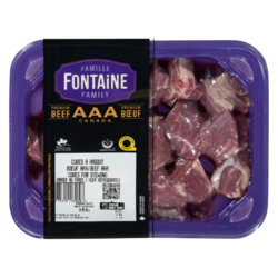Famille Fontaine Cube à ragoût de bœuf 450 g, 2,66 $/100g