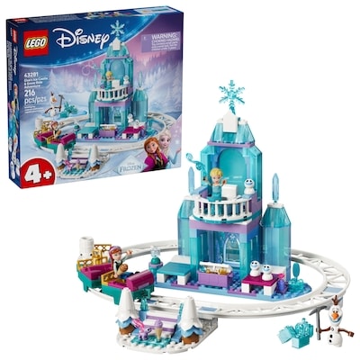 LEGO Disney Frozen Elsa’s Ice Castle & Snow Ride Adventure 43281 1 ea, $65.00/1ea