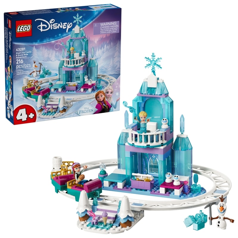 LEGO Disney Frozen Elsa's Ice Castle & Snow Ride Adventure 43281