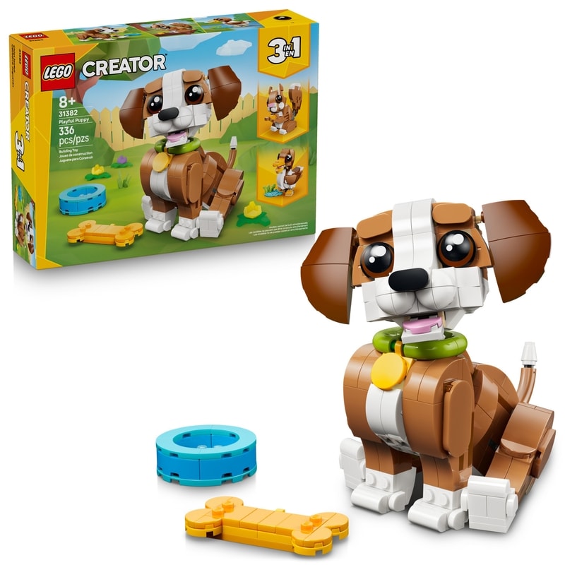 LEGO Creator 3 in 1 Cute Animals: Playful Puppy Dog 31382 - 1 ea