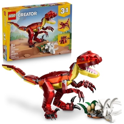 LEGO Creator 3 en 1 Le Dinosaure Féroce, Jouet 31379 1 ea, 28,00 $/1ch