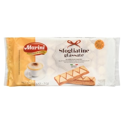 Marini Glazed Puff Pastry 200 g, $1.85/100g