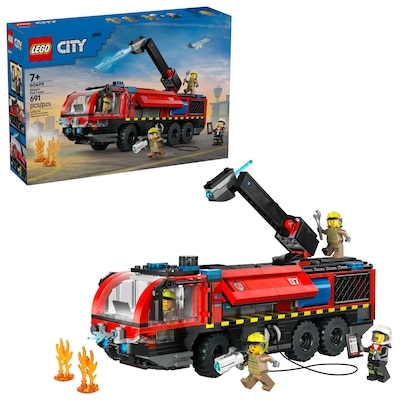 LEGO City Airport Fire Truck Toy Building Set 60499 1 ea, $90.00/1ea