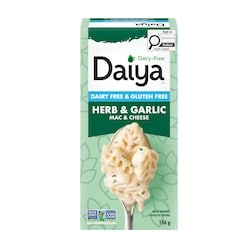 Daiya Macaroni au Fromage Herbes et Ail 156 g, 2,72 $/100g