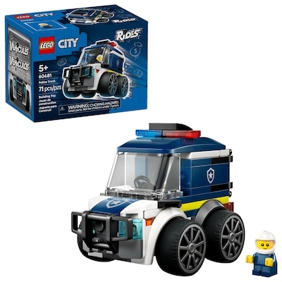 LEGO City Véhicules – Le camion de police – Ensemble de construction – 60481 1 ea, 14,00 $/1ch