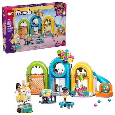 LEGO Friends L’Aire de Jeux Intérieure Amusante – Ensemble de Jeu de Simulation – 42686 1 ea, 80,00 $/1ch