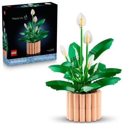 LEGO Botanicals Peace Lily Flower Room Decor 11504 1 ea, $65.00/1ea