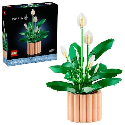 LEGO Botanicals Peace Lily Flower Room Decor 11504 1 ea, $68.00/1ea