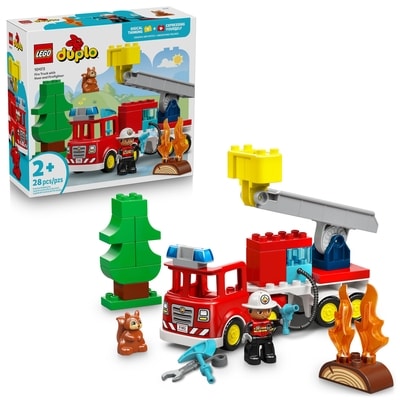LEGO DUPLO Town Fire Truck with Hose and Firefighter 10473 1 ea, $40.00/1ea