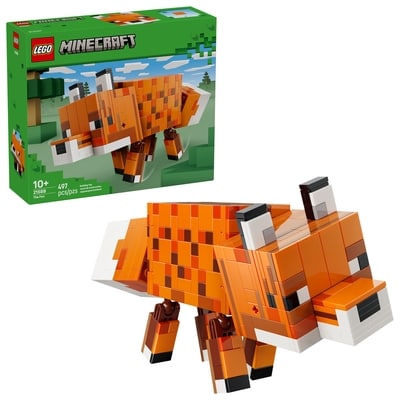 LEGO Minecraft The Fox Building Toy for Kids 21588 1 ea, $50.00/1ea