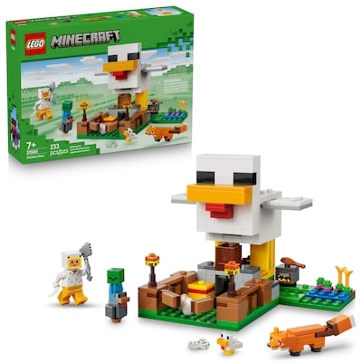 LEGO Minecraft La Ferme-Poule, Jouet de Construction de Jeu 21585 1 ea, 28,00 $/1ch