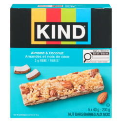 Kind Nut Bars Almond & Coconut 5x40.0 g, $5.00/100g
