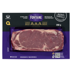 Fontaine Family Beef Striploin AAA 280 g, $5.35/100g