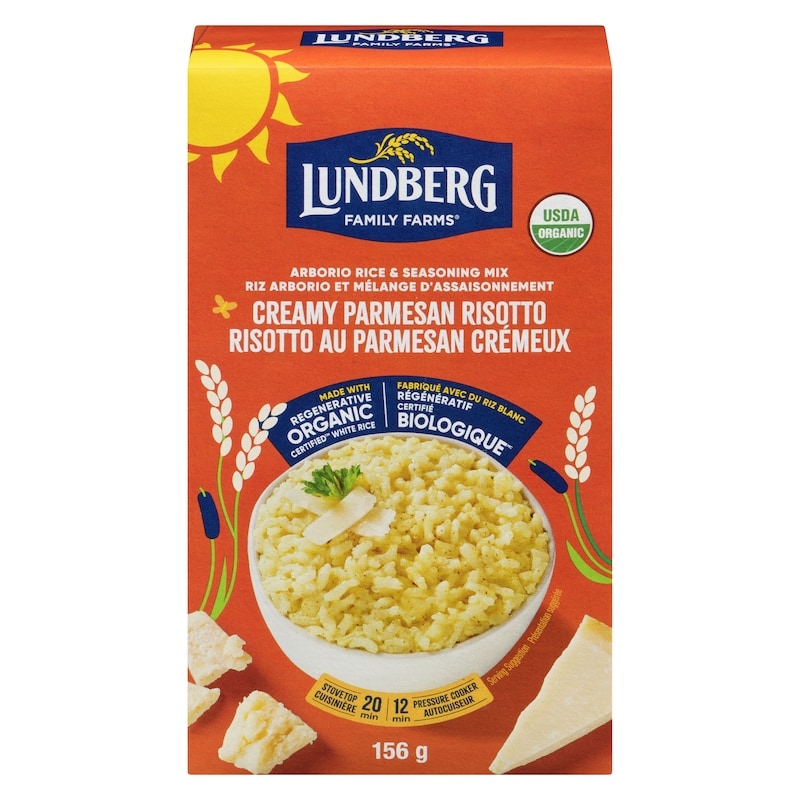 Arborio Rice & Seasoning Mix Creamy Parmesan Risotto