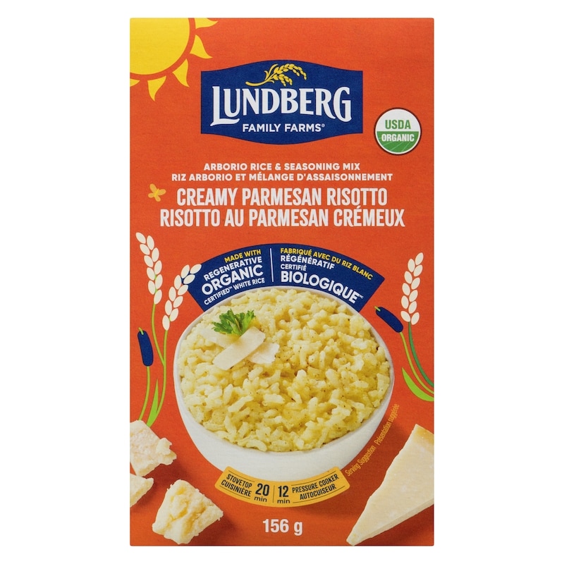 Arborio Rice & Seasoning Mix Creamy Parmesan Risotto